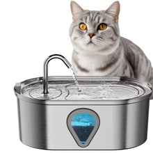 3.5L Large Capacity Stainless Steel Automatic Pet Water Dispenser