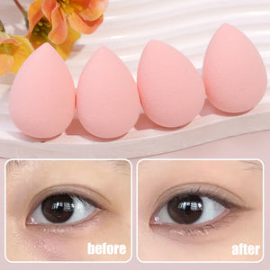 100pcs Mini Makeup Sponge Dry/Wet Use Face Powder Eggs