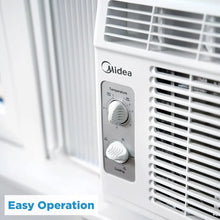 5,000 BTU EasyCool Small Window Air Conditioner up to 150 Sq. Ft. with Easy-to-Use Mechanical Controls