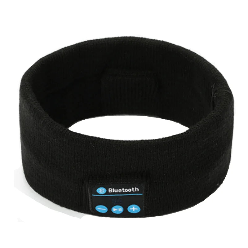 Bluetooth Thin Soft Elastic Comfortable Wireless Headband  Headset