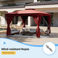 Wine Red 10'x13' Outdoor Heavy Duty Gazebo