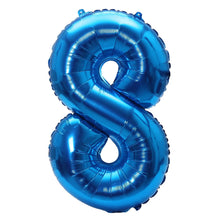 32inch Rainbow Gradient Number Foil Balloons