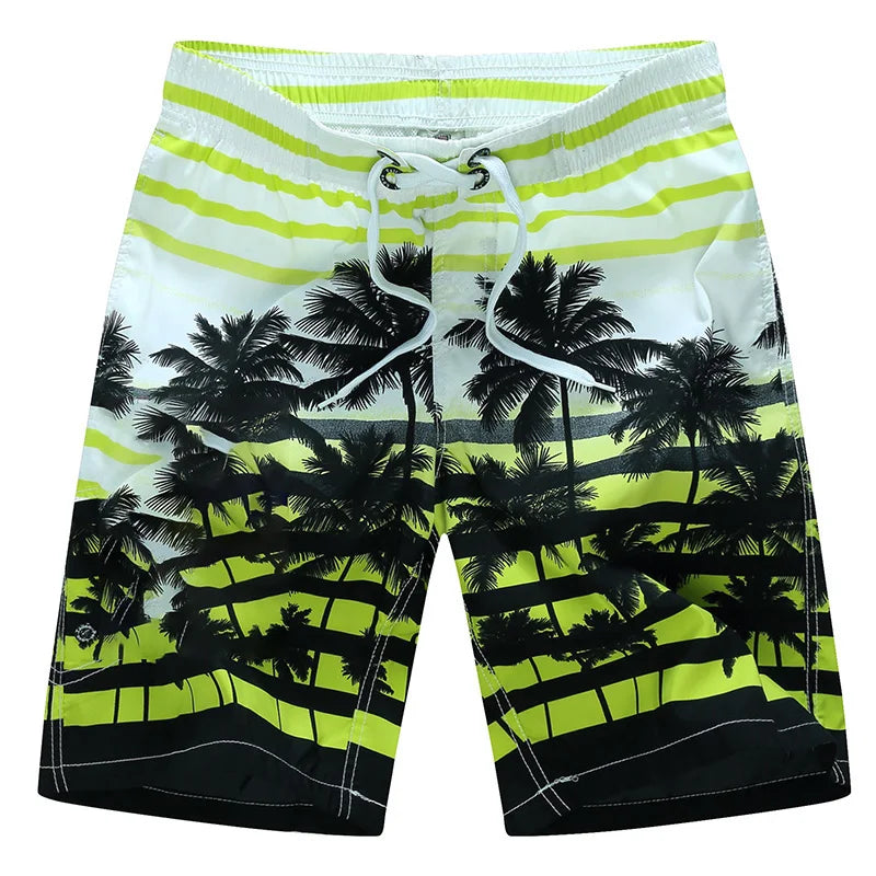 Printed Briefs Swimming Trunks