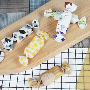 100Pcs Candy Wrappers Wax Paper Sheets