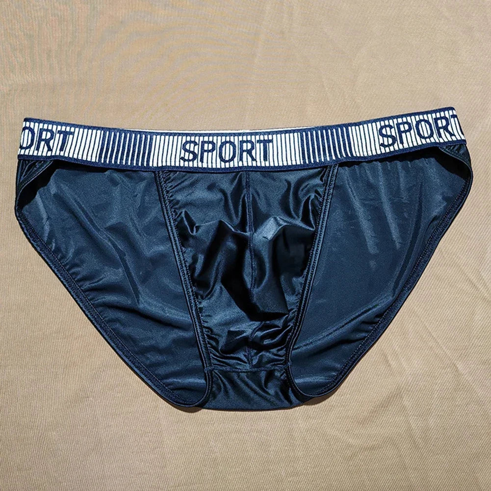 High Fork Mid Waist Elastic Breathable Briefs