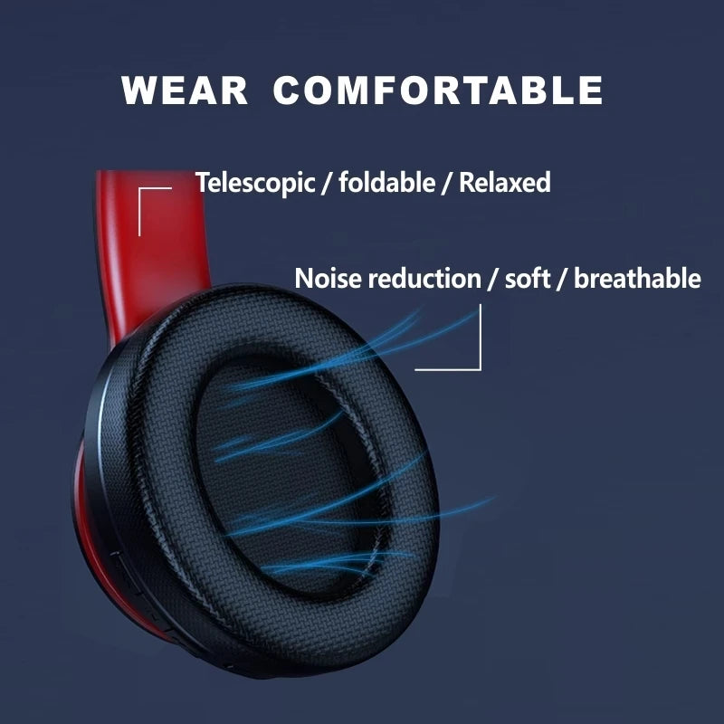 Lenovo HD200 Bluetooth Earphones Over-ear Foldable Noise Cancellation