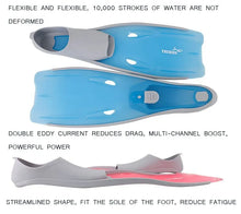 Long Diving Silicone Flexible Flippers