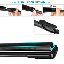 Universal Car Windshield Wiper Blades Soft Double Layer