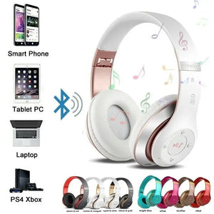 Noise Cancelling Bluetooth Wireless Foldable Headphones