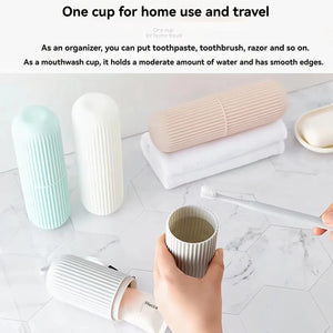 Portable Travel Toothpaste Toothbrush Protector Case