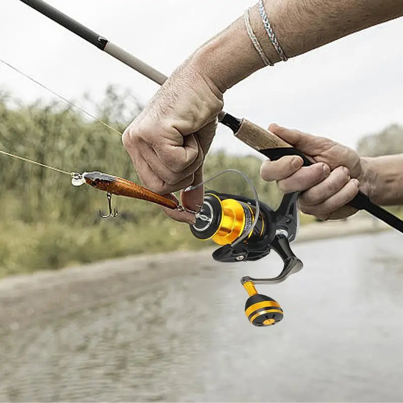 Lightweight 5:2:1 Speed Spinning Fishing Reel 2000-7000 Series