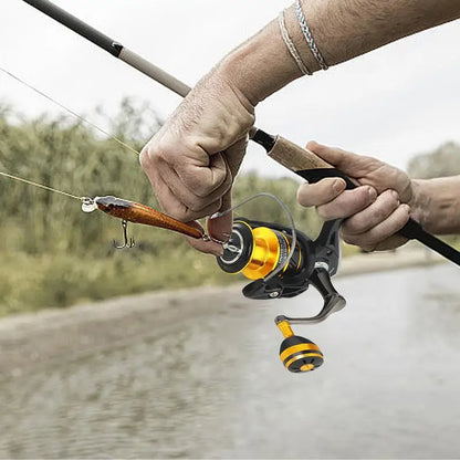 Lightweight 5:2:1 Speed Spinning Fishing Reel 2000-7000 Series