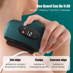 Electric Hot Compress Stone Eye Massager