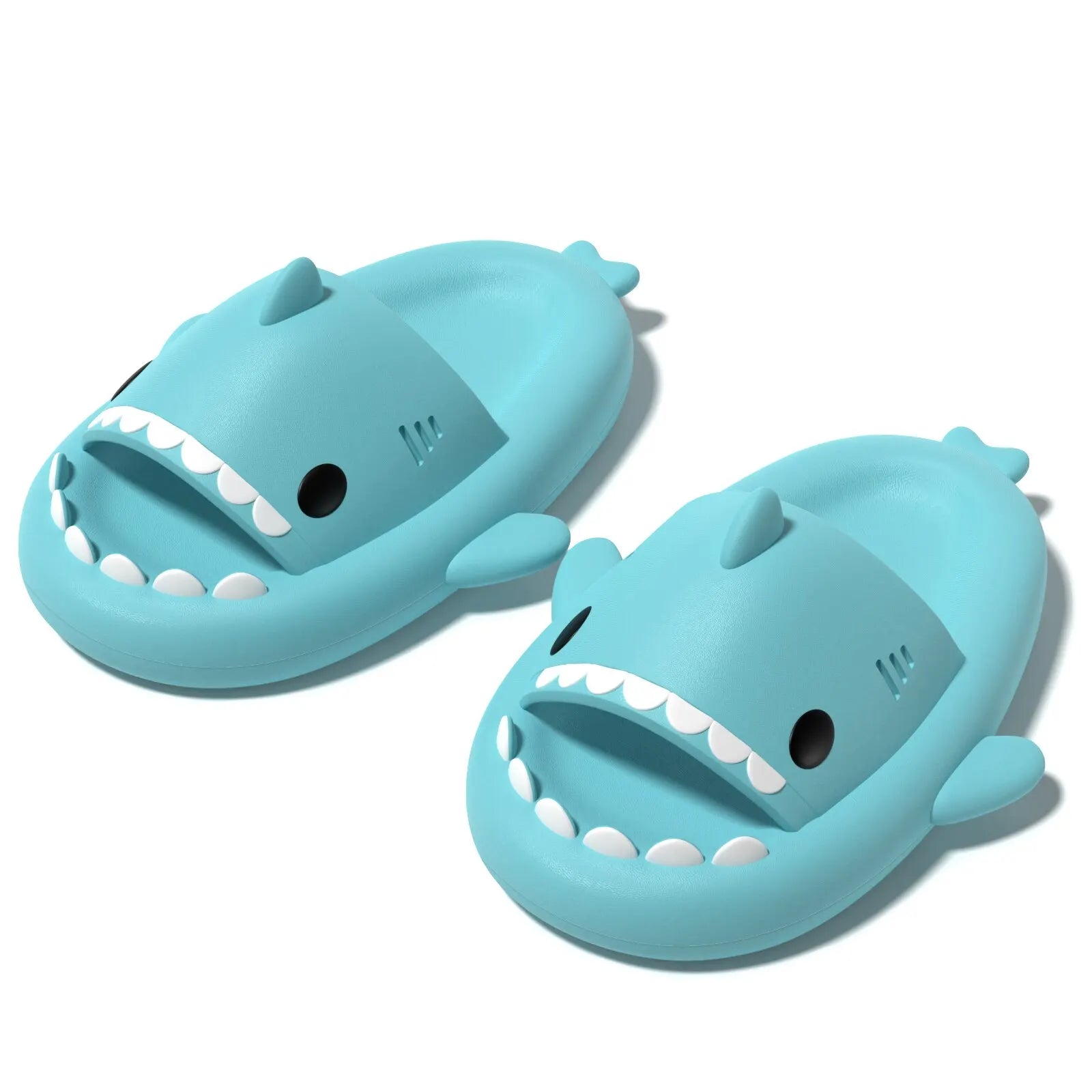 Soft Cloud Platform Shark Slippers
