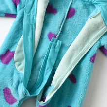 Lioraitiin Baby Fleece Hooded  Jumpsuit