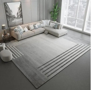 Ins Simple Living Large Area Waterproof and Stain-resistant Rug