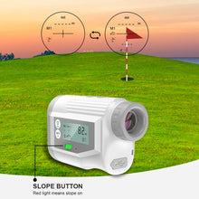 NOHAWK Golf Laser Rangefinder USB Rechargeable with Slope Compensation