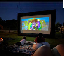 Outdoor Giant Inflatable Blow Up Home Theater Projection Screen With Blower & Accessories