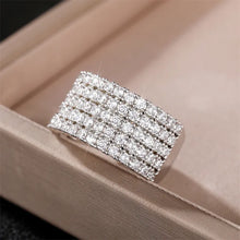 925 Sterling Silver Cubic Zirconia Ring