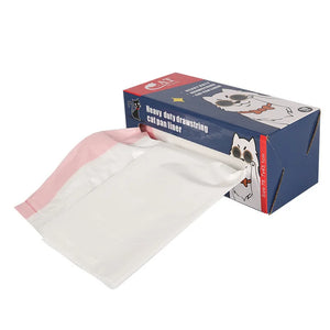 Non Tear Thick Drawstring Cat Litter Box Bags