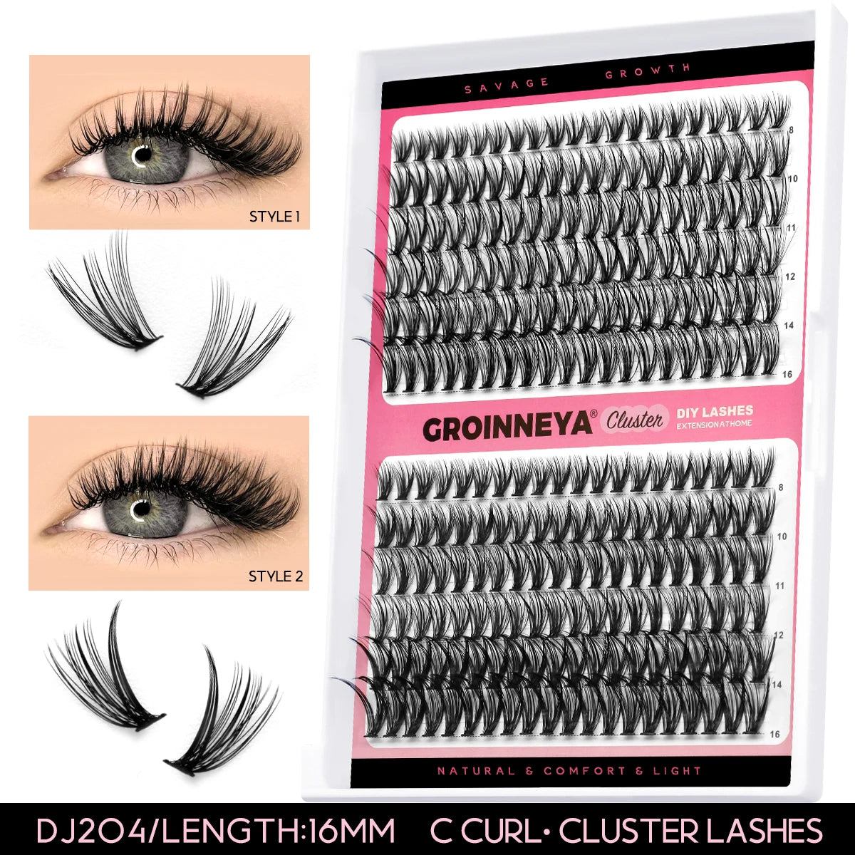 Lash Extension Kit With Lash Bond and Seal Makeup Tools