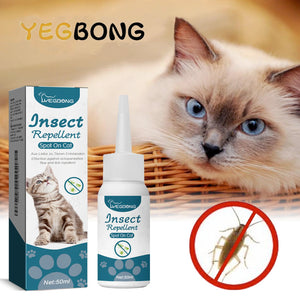 YEGBONG 50ml Flea Tick Control Liquid for Dogs/Cats