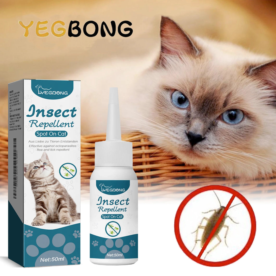 YEGBONG 50ml Flea Tick Control Liquid for Dogs/Cats