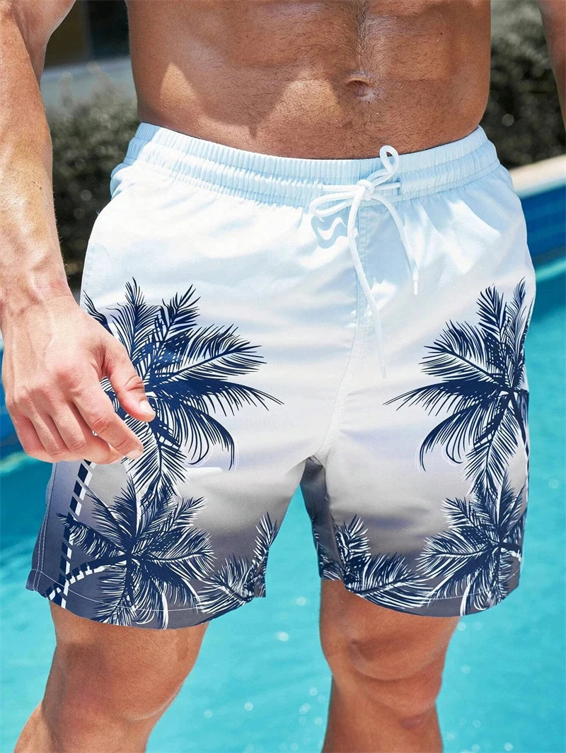 Vintage 3D Printed Board Shorts
