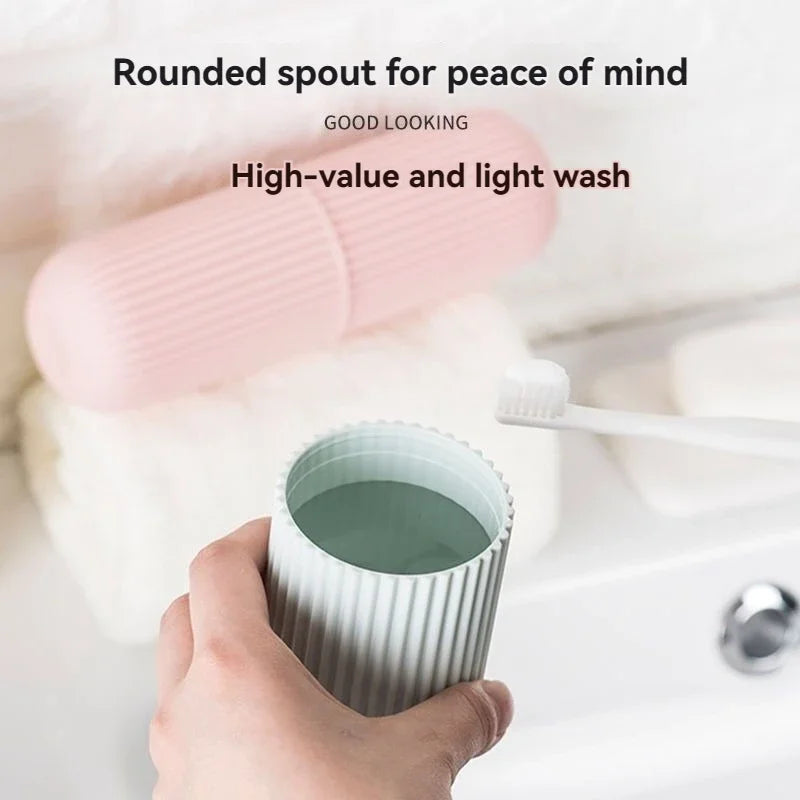 Portable Travel Toothpaste Toothbrush Protector Case