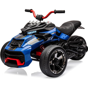 12V Kids Ride On ATV 3 Wheeler Led Lights