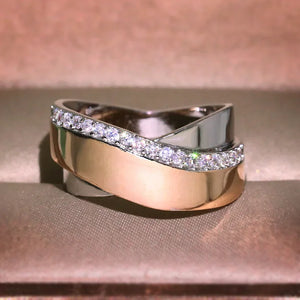 Exaggerated Personality 925 Sterling Silver Retro Large Ring