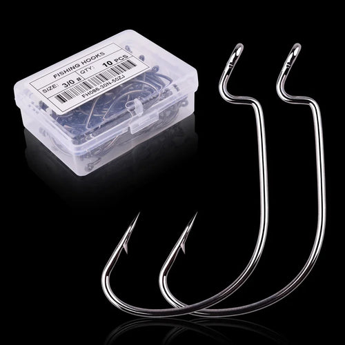 Aorace 10pc Fishing Hook Set