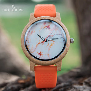 BOBO BIRD Wooden Quartz Wristwatch