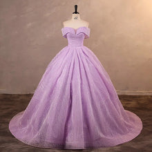 Sequined Off Shoulder Quinceanera Dress