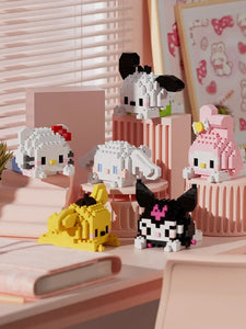 Hello Kitty Anime Figure Building Blocks