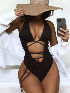 Center Cut One Piece Swimsuit