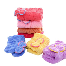 Microfiber Bowknot Wrap Quick Hair Drying Towel