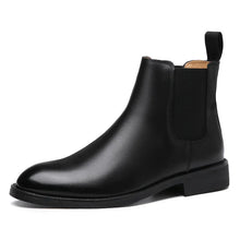 Classic Retro Genuine Leather Chelsea Boots