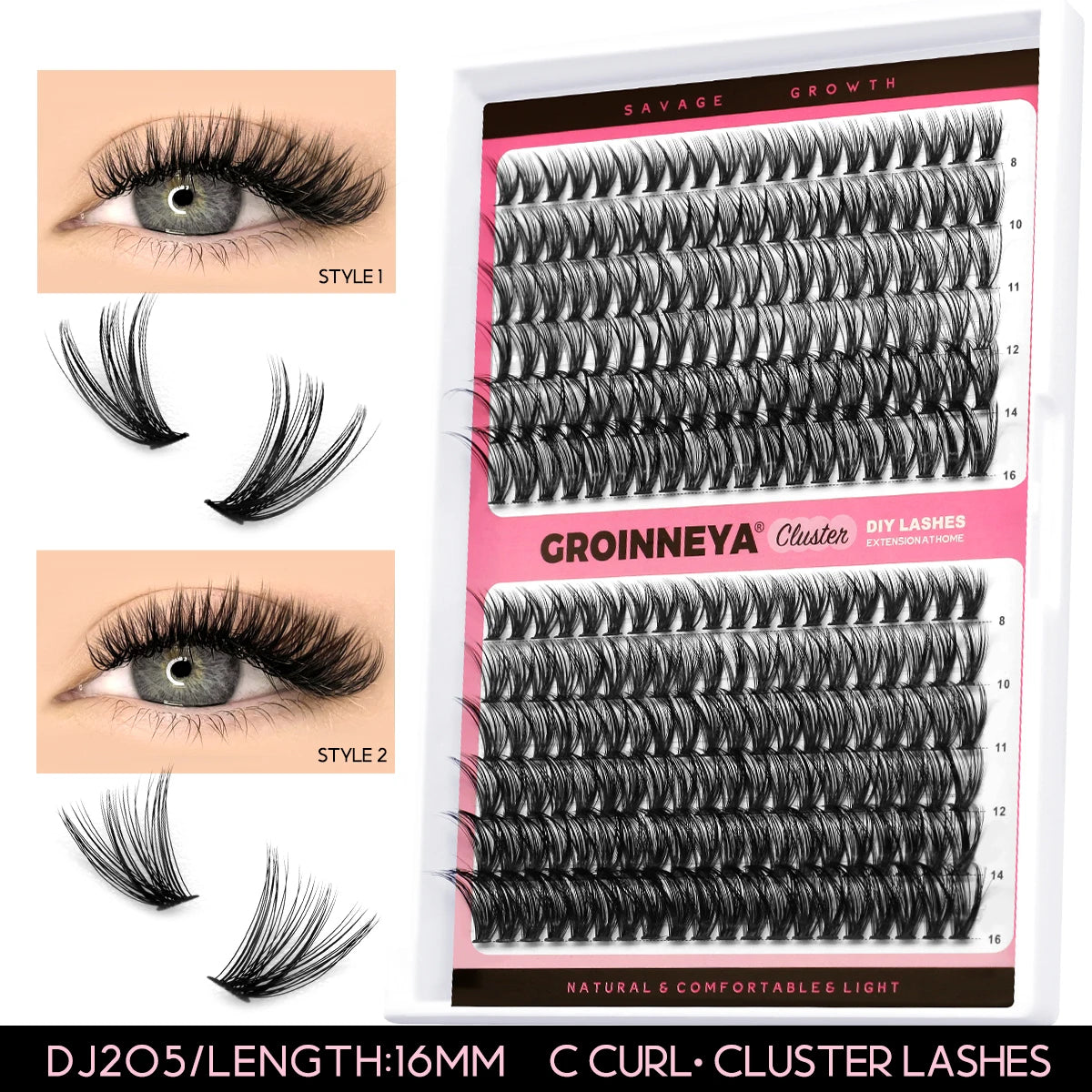 Lash Extension Kit With Lash Bond and Seal Makeup Tools