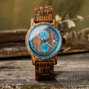 BOBO BIRD Wood Business Japanese Quartz Movement Watch