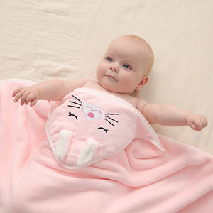 Baby Hooded Towels Swaddle Wrap