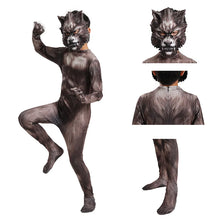 Werewolf 3D Mask & Bodysuit Costume