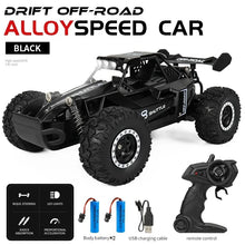 1:16 2WD Car with LED Light 2.4G 20KM/H High Speed Off-Road Climbing Remote Control Car