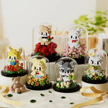 Cute Pet Garden Series Building Blocks