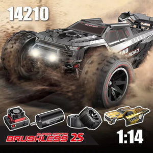 Remote Control Splash-Waterproof High-Speed Brushless Remote Control Off-Road Vehicle