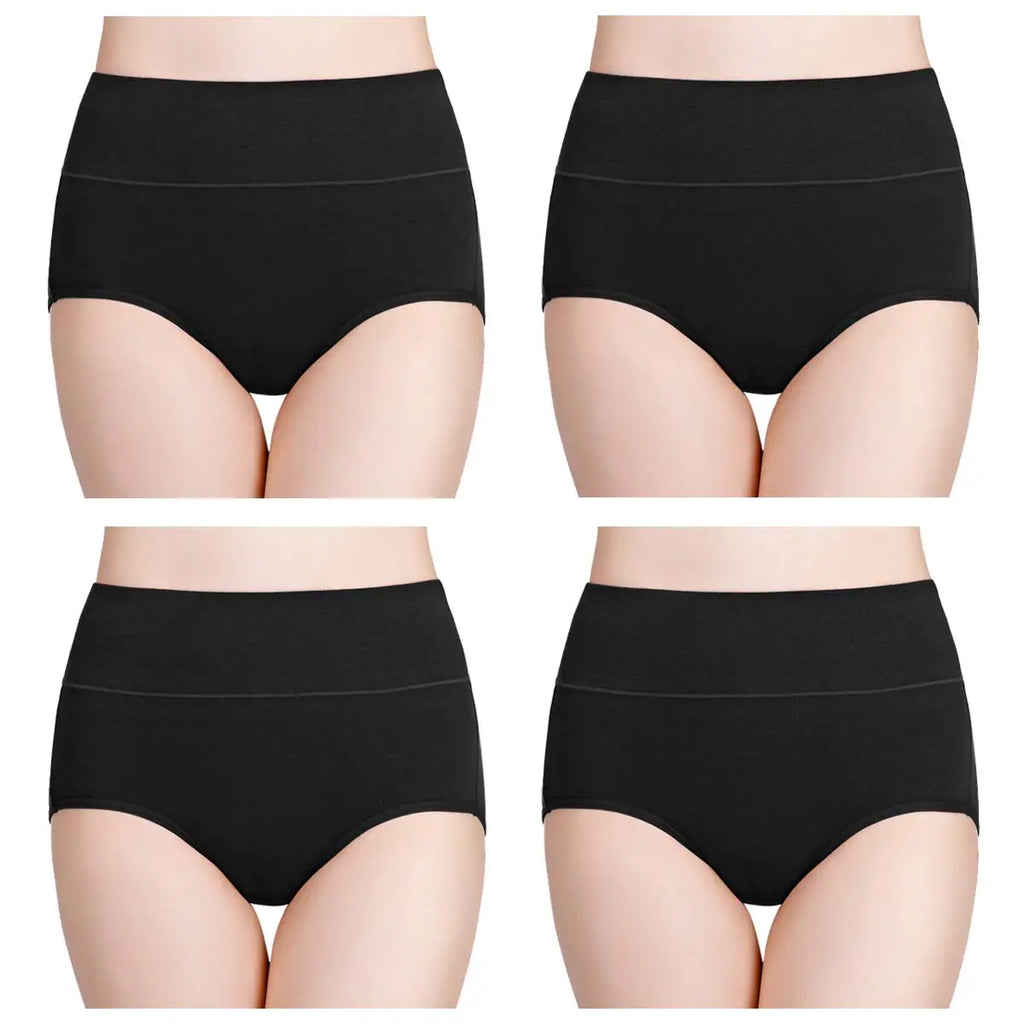 High Waist Cotton High-Waist Abdominal Briefs