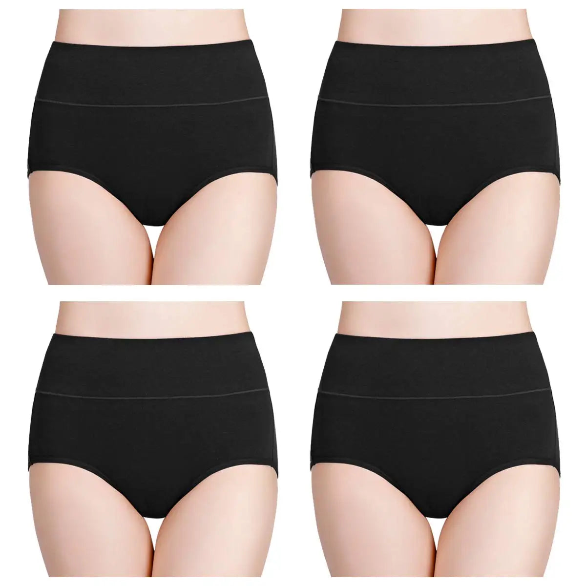 High Waist Cotton High-Waist Abdominal Briefs