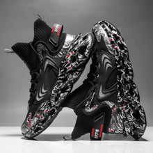 Breathable Designer Print Sneakers