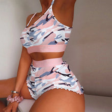Two-Piece Designer Print Pajama Set