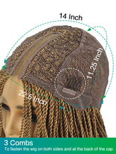100% Handtied Braided Wig